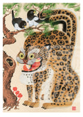 001. Limited Edition of Korean Tiger Art Print_Good News_ (1–60) 1st release