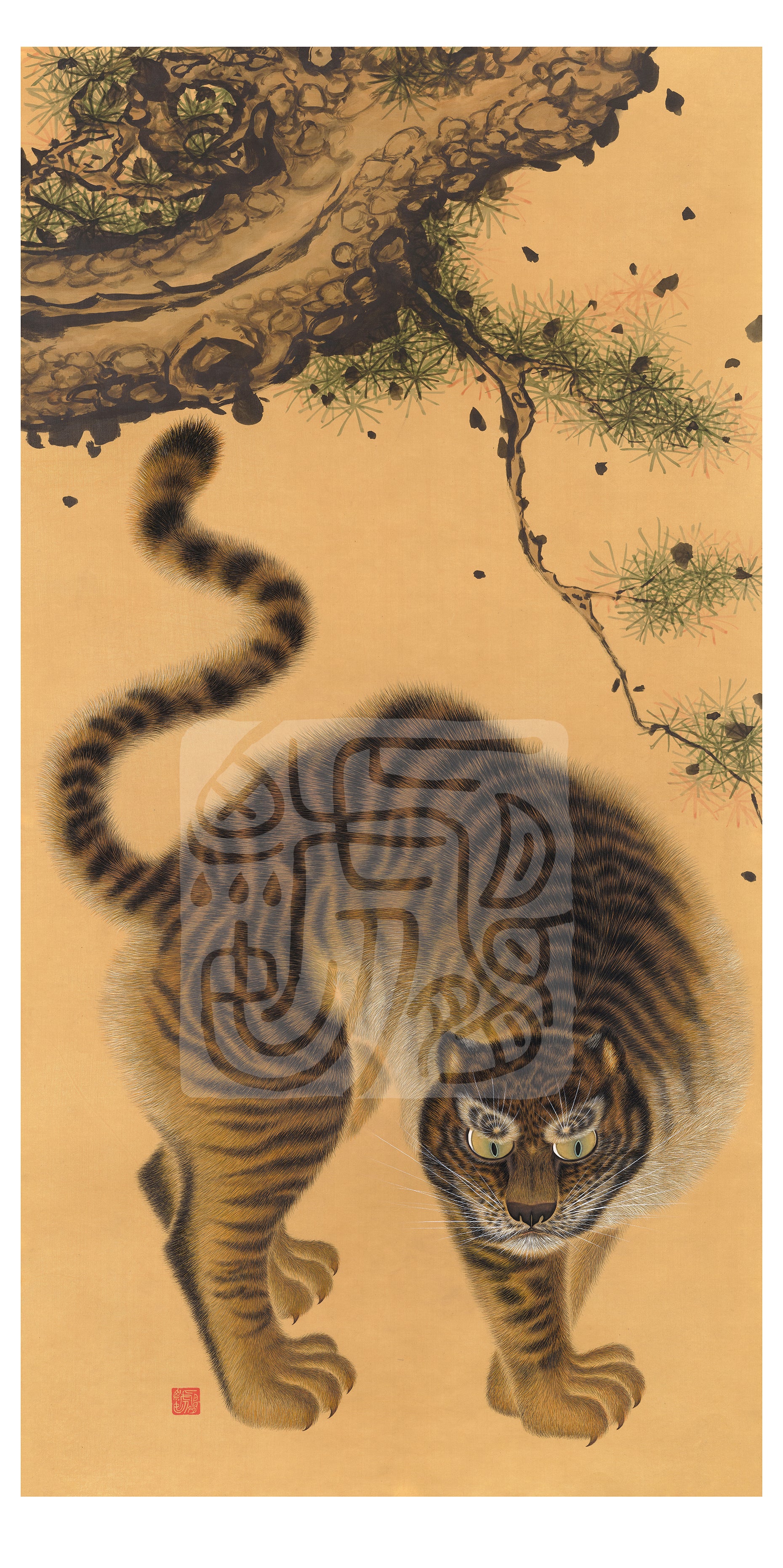 004. Limited Edition of Korean Tiger Art Print_SONGHA_(1–60) 1st release